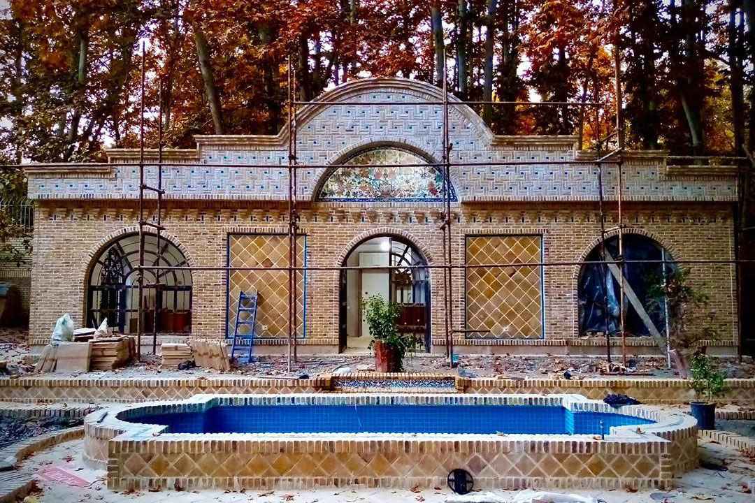 نمای آجری سنتی