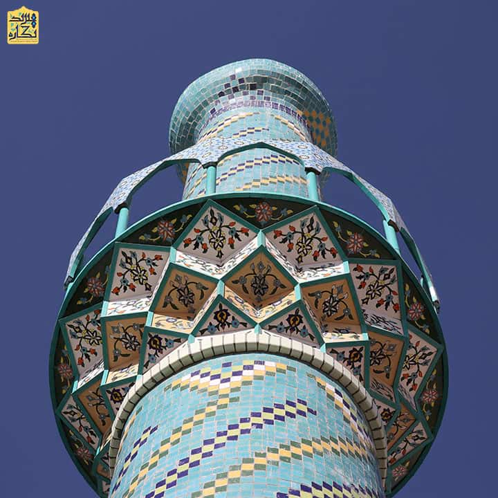 ساخت گلدسته مسجد دشتی یزد