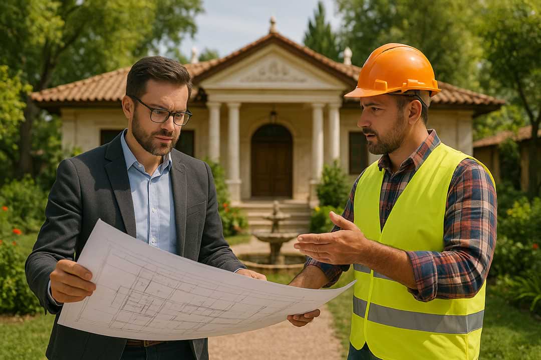 اهمیت معماری و پیمانکار در طراحی باغ سنتی