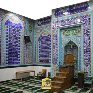 اجرا معماری کامل داخل مسجد