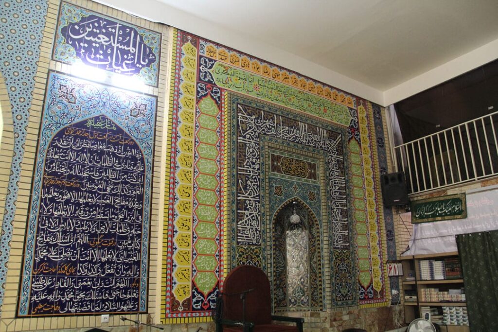 کاشی کاری مسجد