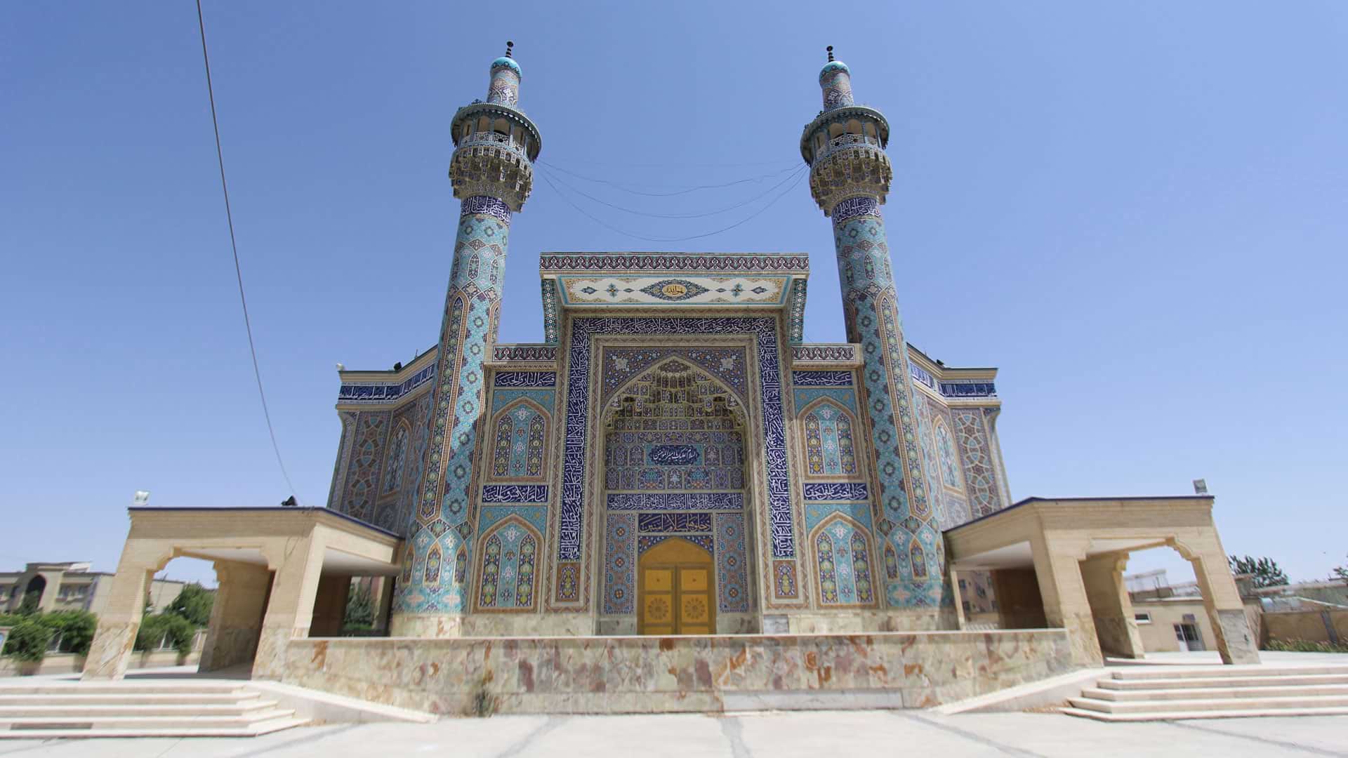 گلدسته سازی مسجد